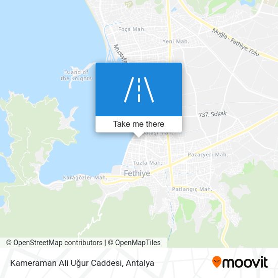 Kameraman Ali Uğur Caddesi map