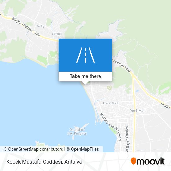 Köçek Mustafa Caddesi map