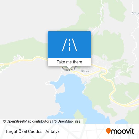 Turgut Özal Caddesi map