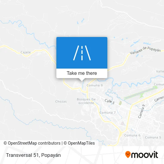 Transversal 51 map