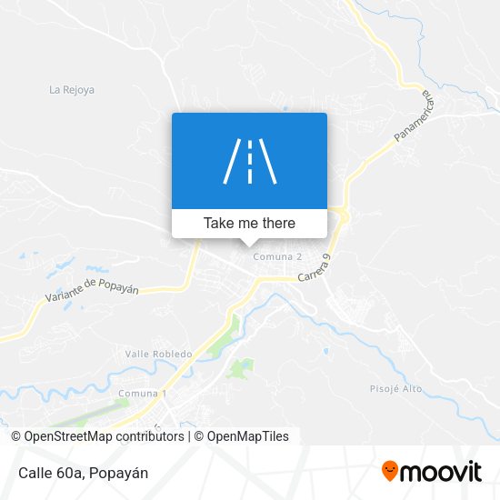 Mapa de Calle 60a