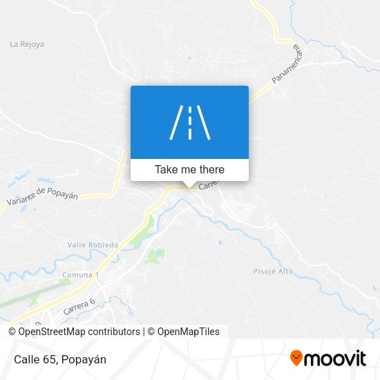 Mapa de Calle 65
