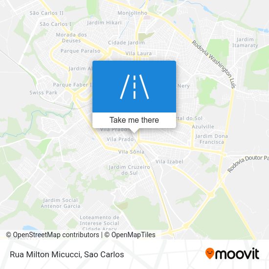 Rua Milton Micucci map