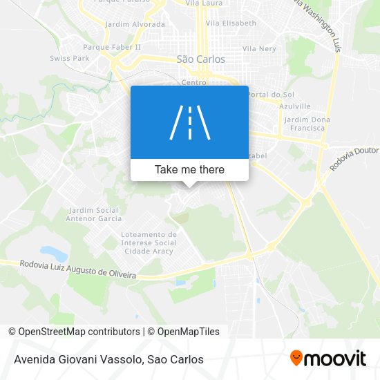 Avenida Giovani Vassolo map