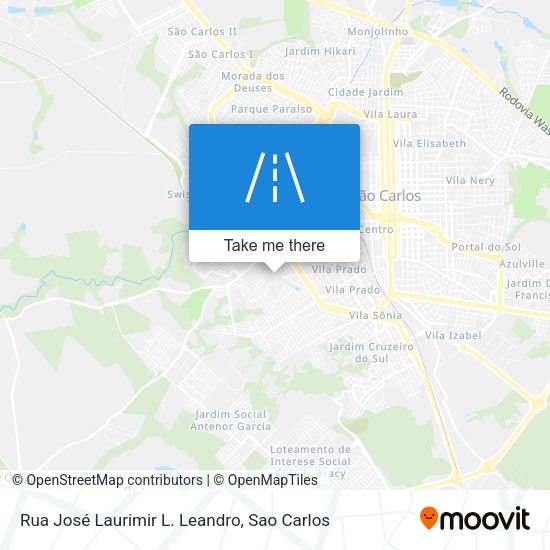 Rua José Laurimir L. Leandro map