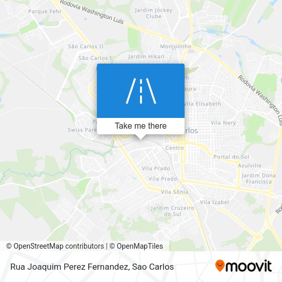 Rua Joaquim Perez Fernandez map