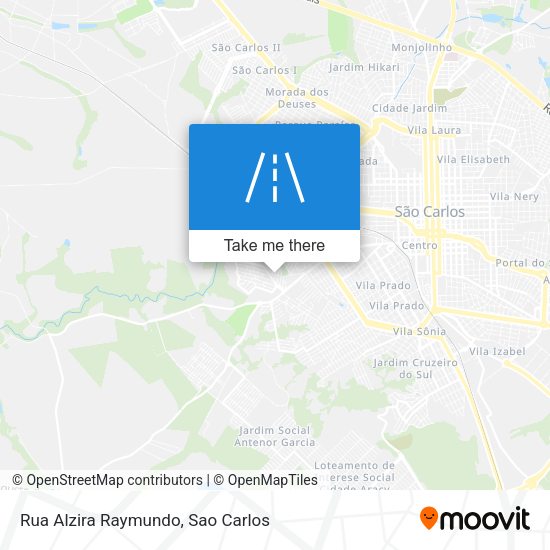 Rua Alzira Raymundo map