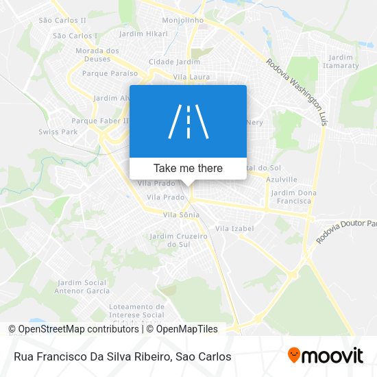 Rua Francisco Da Silva Ribeiro map