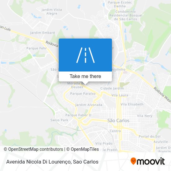 Avenida Nicola Di Lourenço map