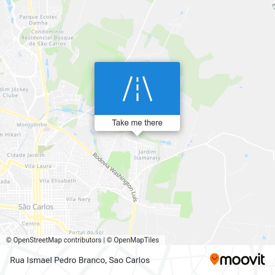 Rua Ismael Pedro Branco map