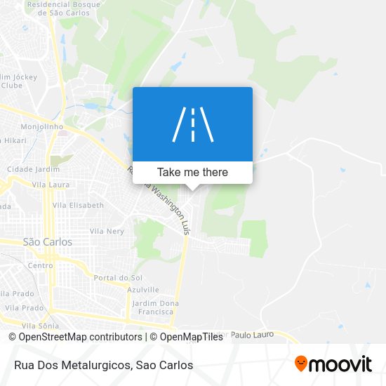 Rua Dos Metalurgicos map