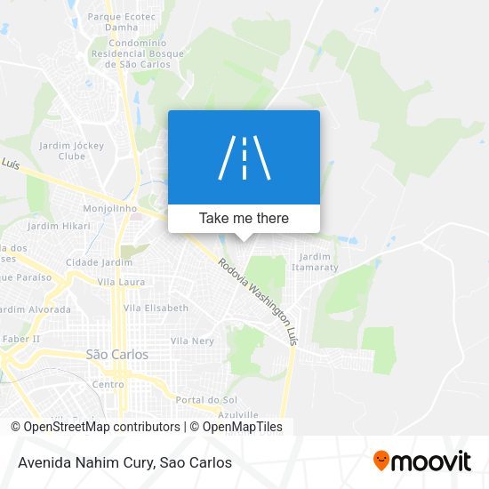 Avenida Nahim Cury map