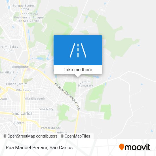 Rua Manoel Pereira map
