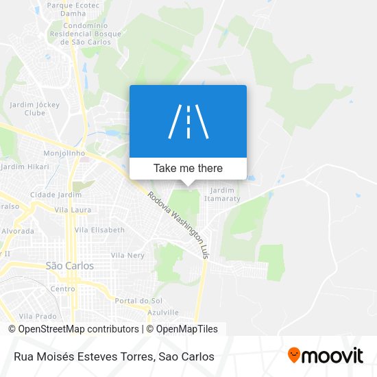 Rua Moisés Esteves Torres map