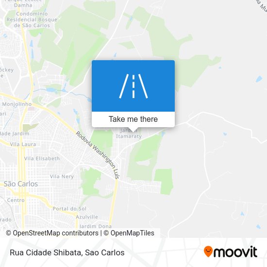 Rua Cidade Shibata map