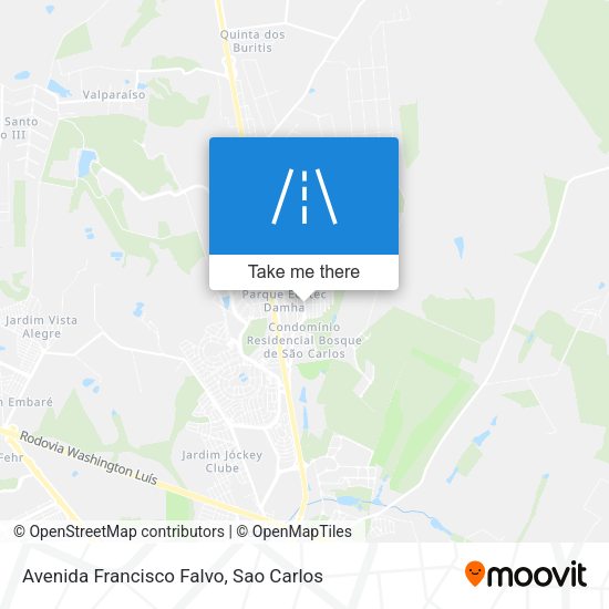 Avenida Francisco Falvo map