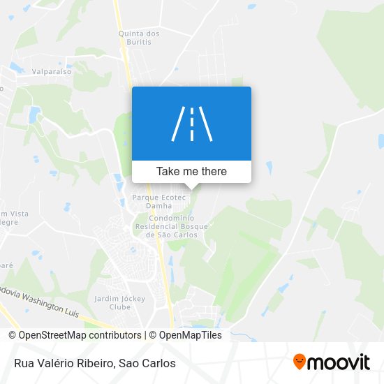 Rua Valério Ribeiro map