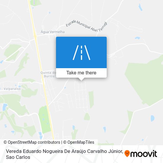 Vereda Eduardo Nogueira De Araújo Carvalho Júnior map