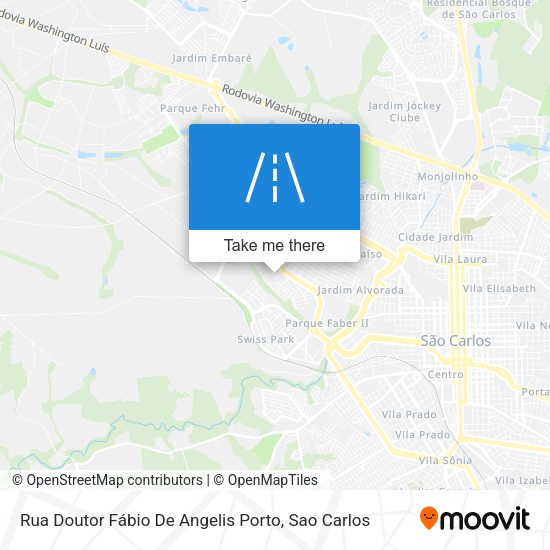 Rua Doutor Fábio De Angelis Porto map