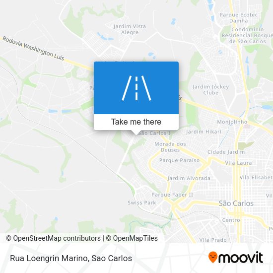 Rua Loengrin Marino map