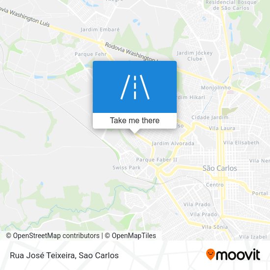 Rua José Teixeira map