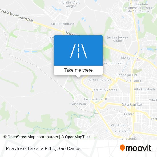 Rua José Teixeira Filho map
