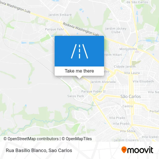 Rua Basílio Blanco map