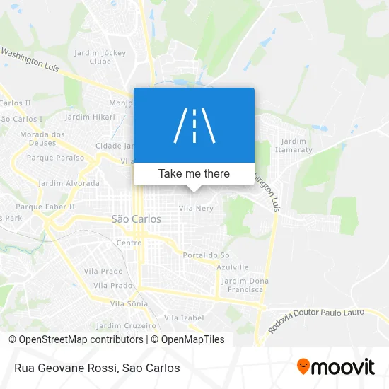 Rua Geovane Rossi map