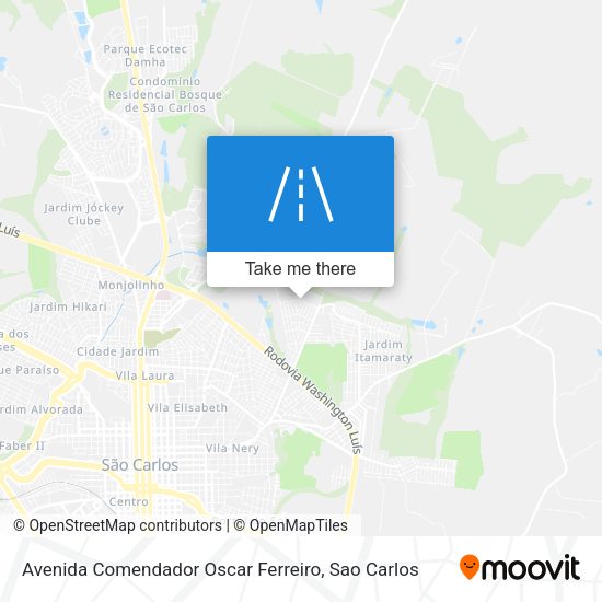Avenida Comendador Oscar Ferreiro map