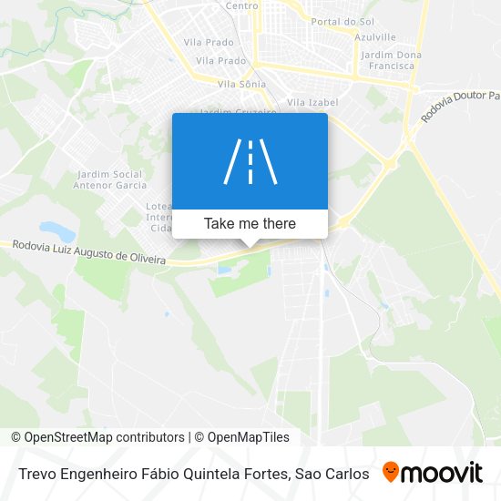 Trevo Engenheiro Fábio Quintela Fortes map