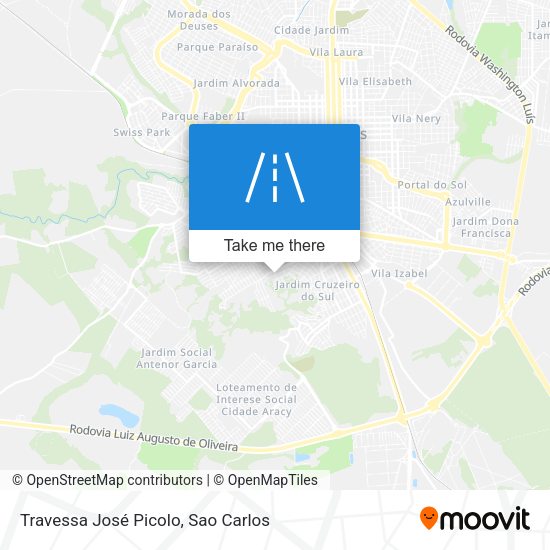 Travessa José Picolo map