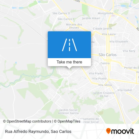 Rua Alfredo Raymundo map