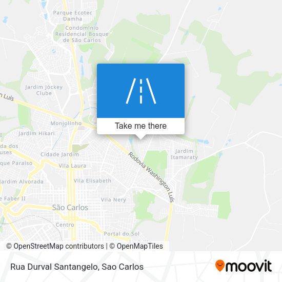 Rua Durval Santangelo map