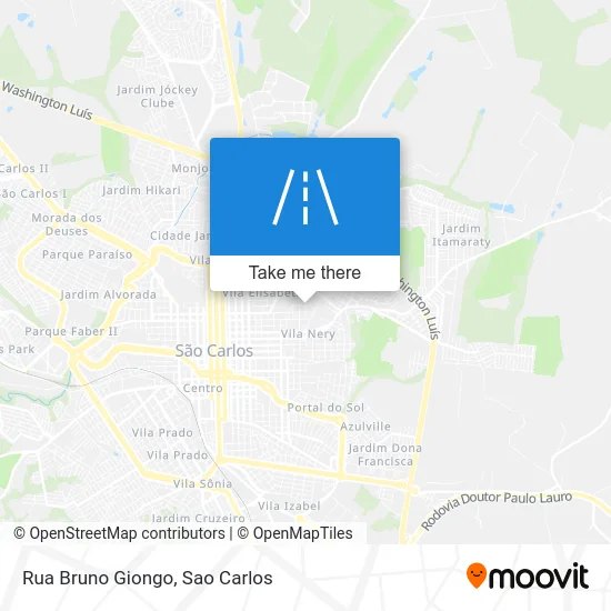 Rua Bruno Giongo map