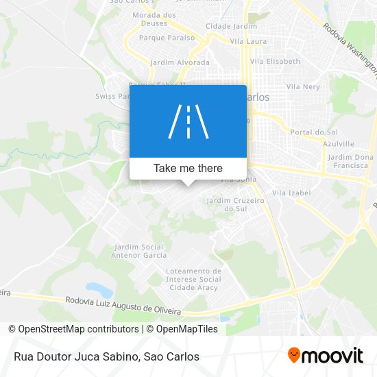 Rua Doutor Juca Sabino map