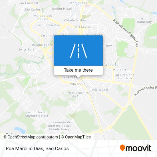 Rua Marcílio Dias map