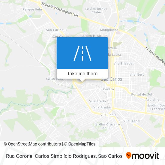 Rua Coronel Carlos Simplício Rodrigues map