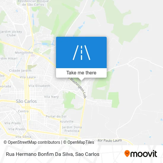 Rua Hermano Bonfim Da Silva map