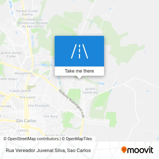 Rua Vereador Juvenal Silva map