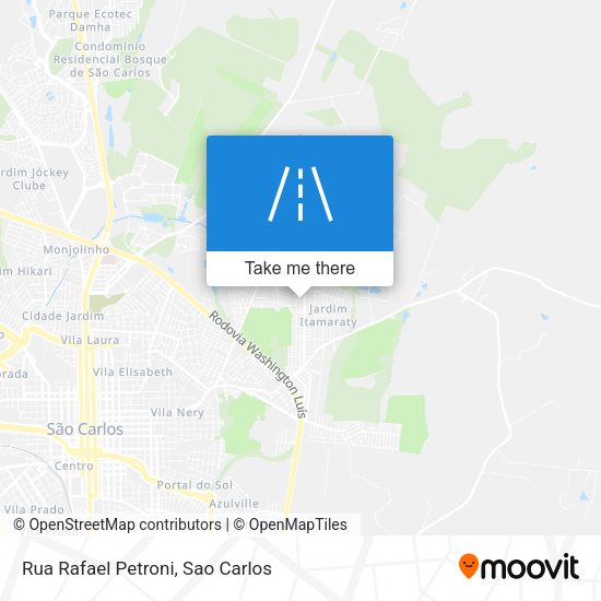 Rua Rafael Petroni map