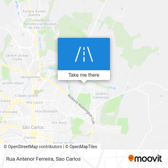 Rua Antenor Ferreira map
