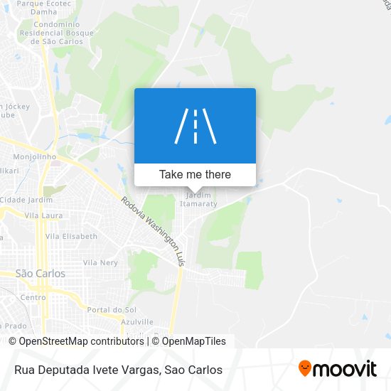 Rua Deputada Ivete Vargas map