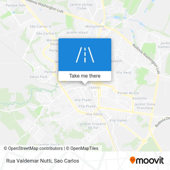 Rua Valdemar Nutti map