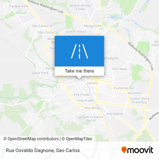 Rua Osvaldo Dagnone map
