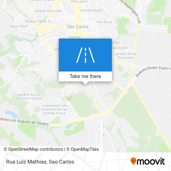 Rua Luiz Mathias map
