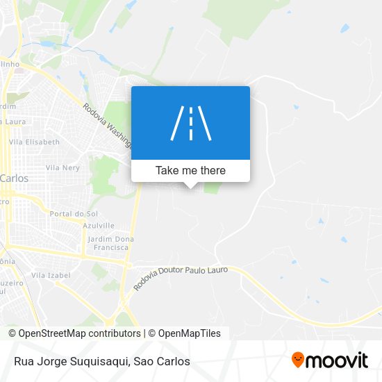 Rua Jorge Suquisaqui map
