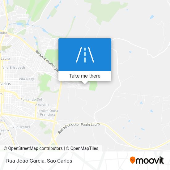 Rua João Garcia map