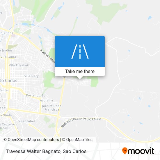 Travessa Walter Bagnato map