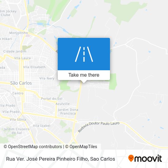 Rua Ver. José Pereira Pinheiro Filho map