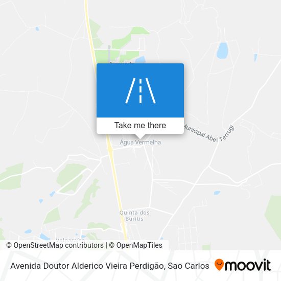 Avenida Doutor Alderico Vieira Perdigão map